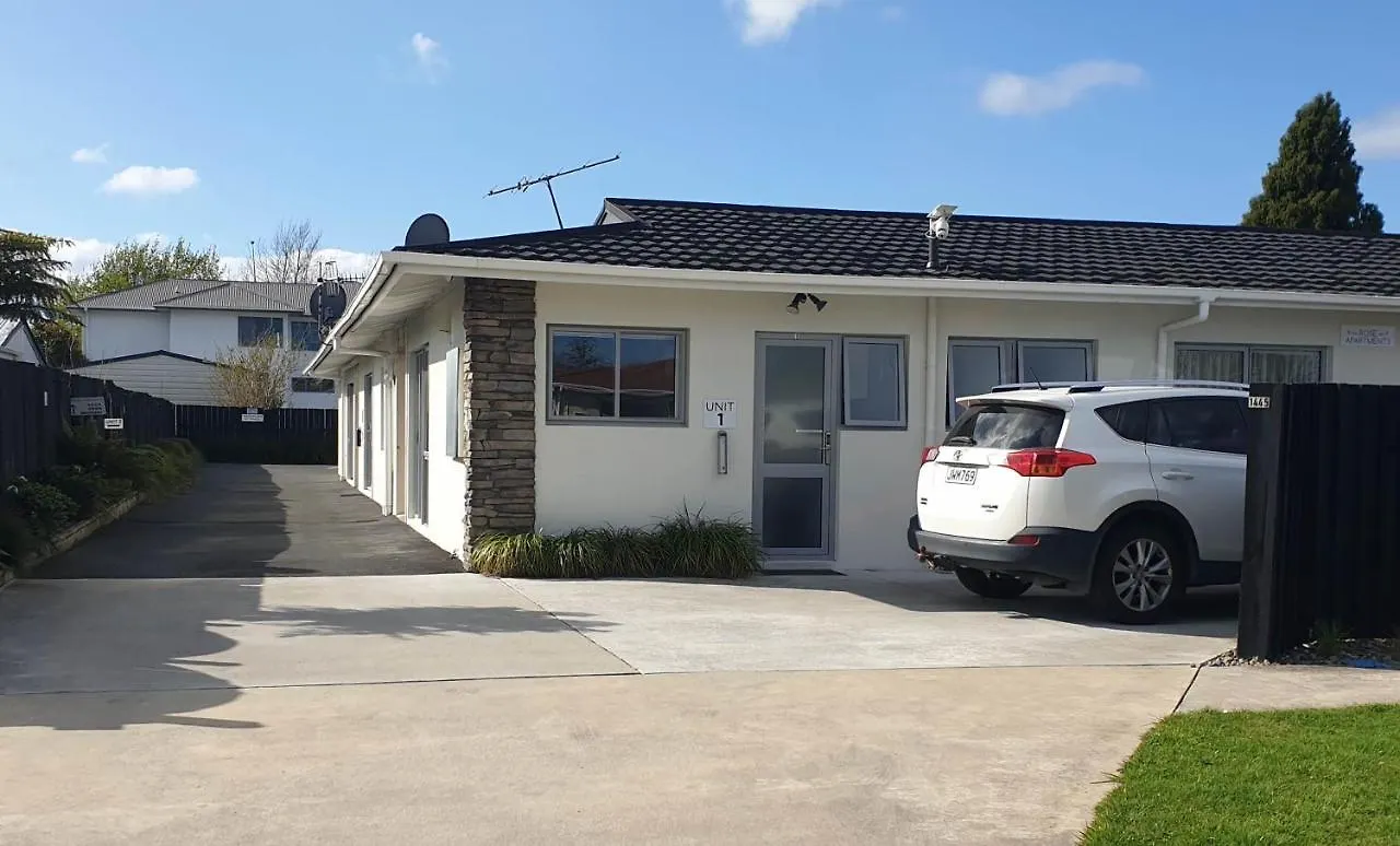 Rose Apartments Unit 6 Central Rotorua-Accommodation & Spa 0*, 로토루아 뉴질랜드